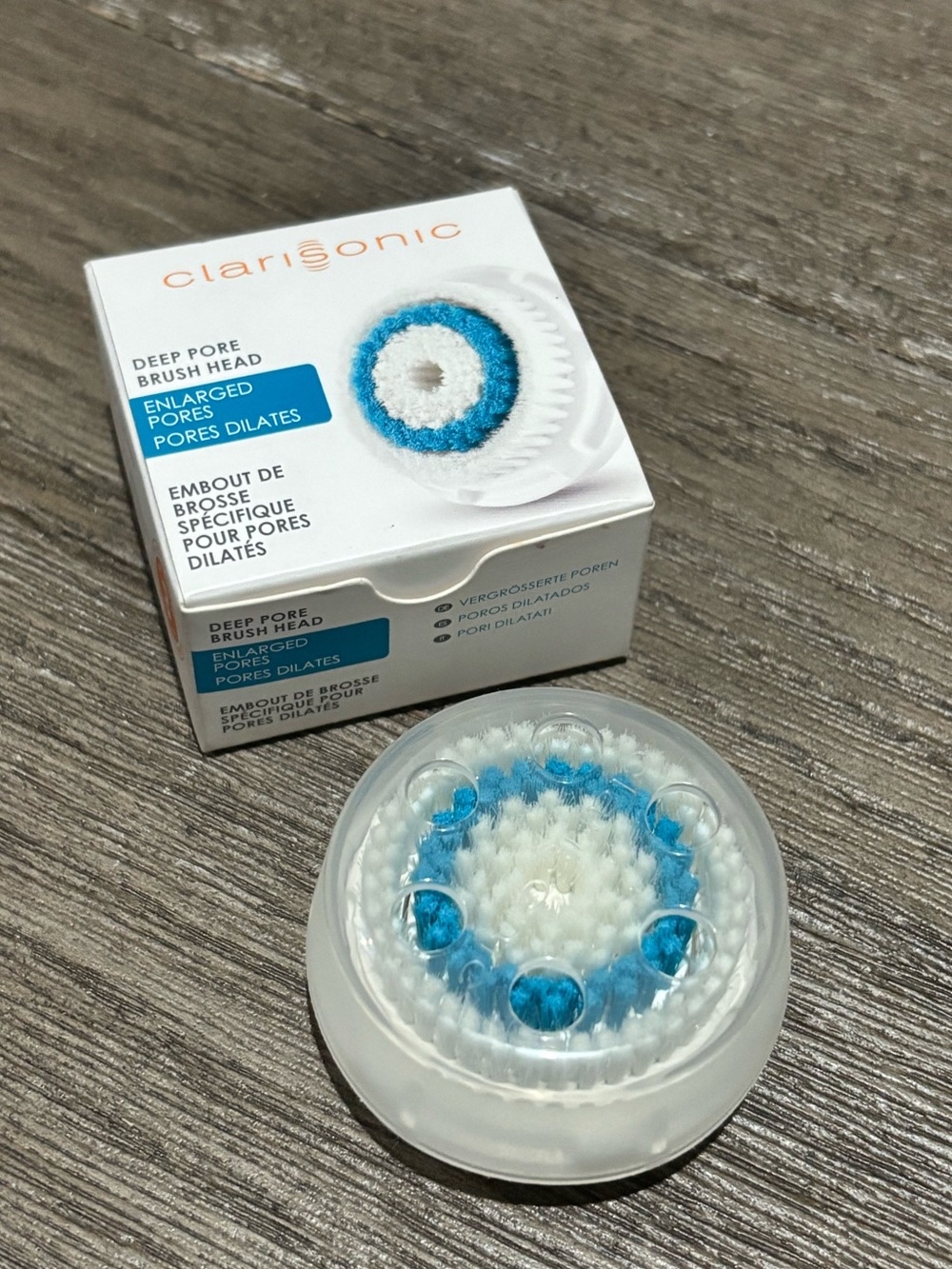 Clarisonic Deep Pore Brush Head Authentic Discontinued NIB Single Pack